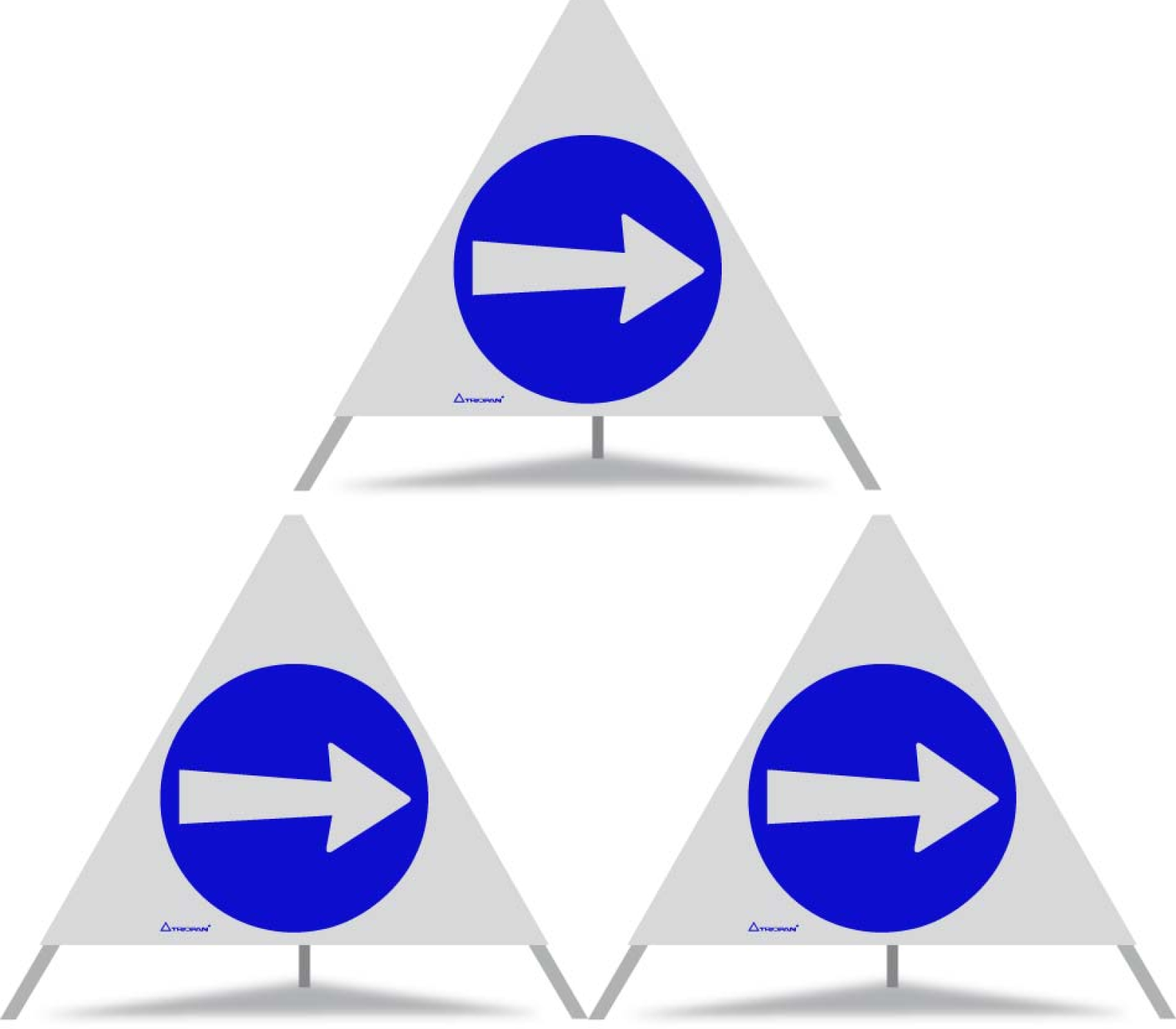 Triopan_Faltsignal_Vorschriftssignal_Richtung_rechts.png